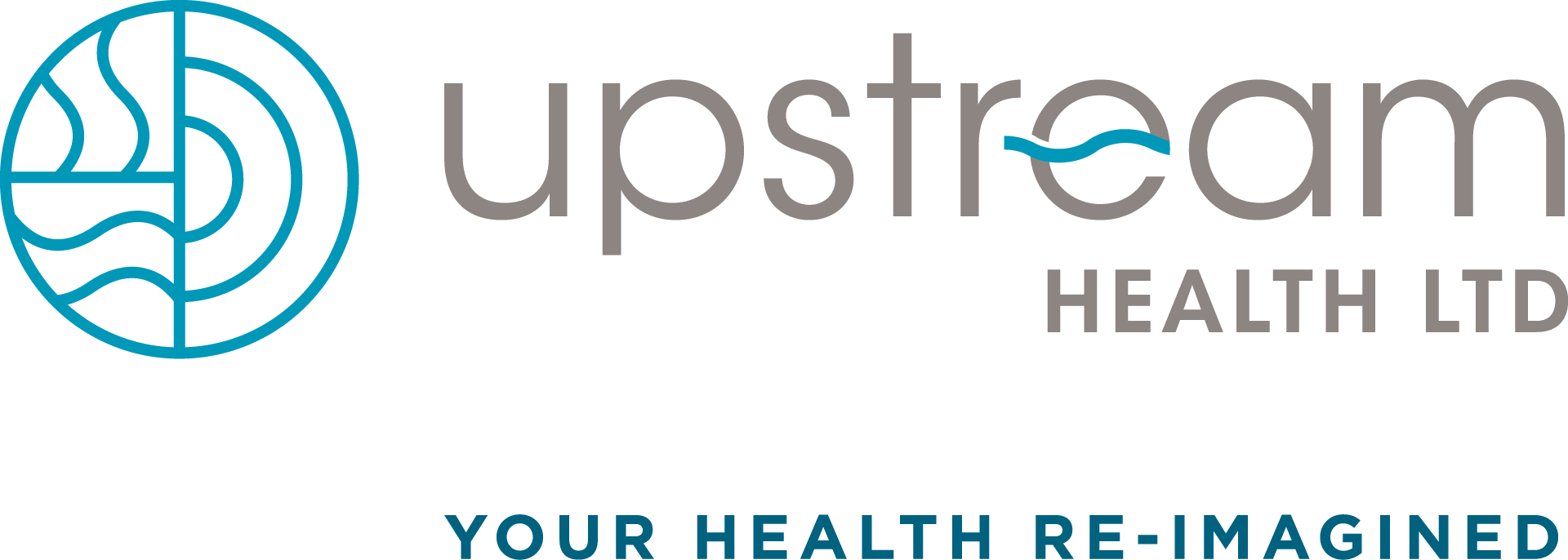 upstream health logo